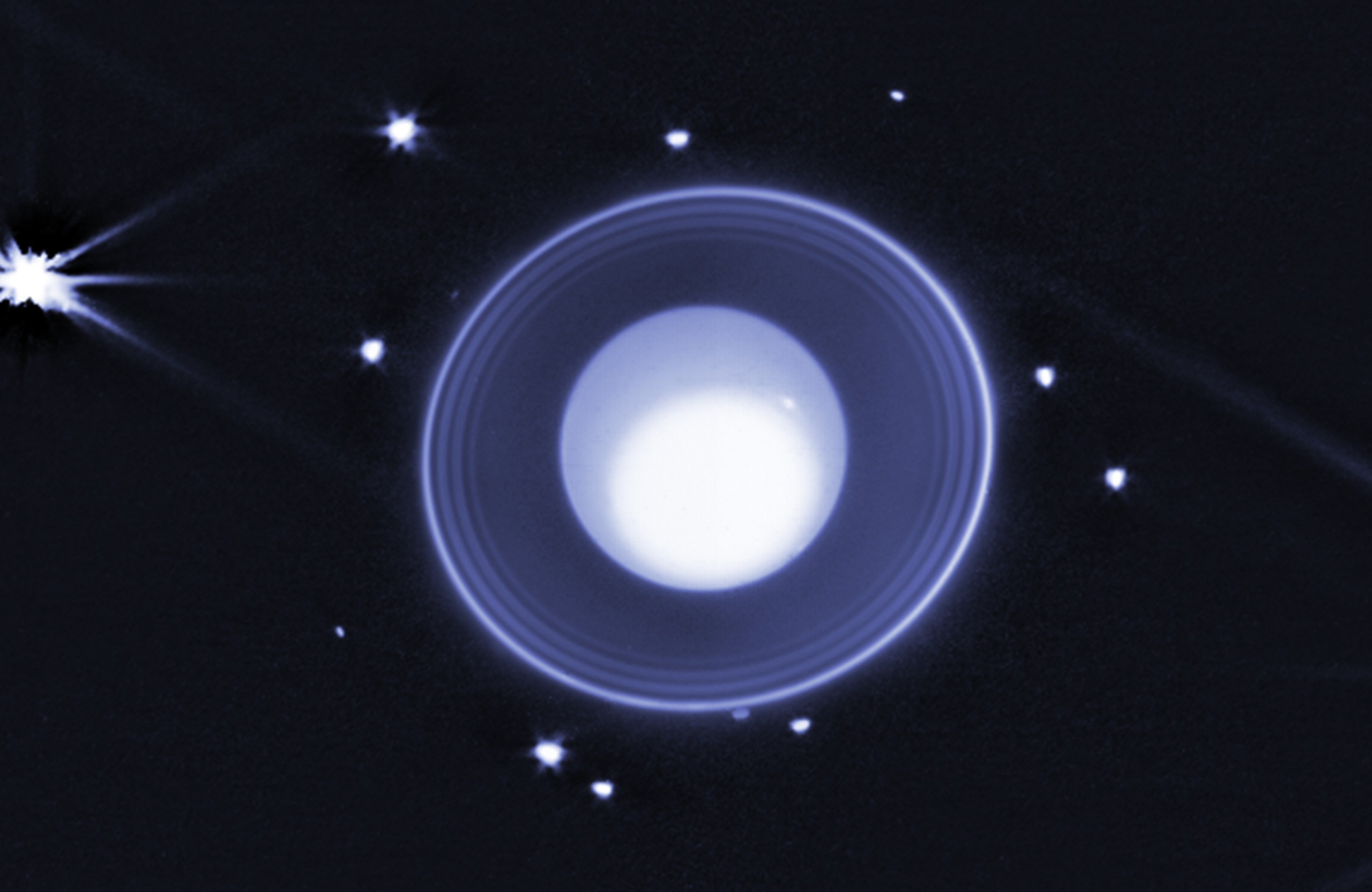 Uranus and Its New Moon — MacBook 13"