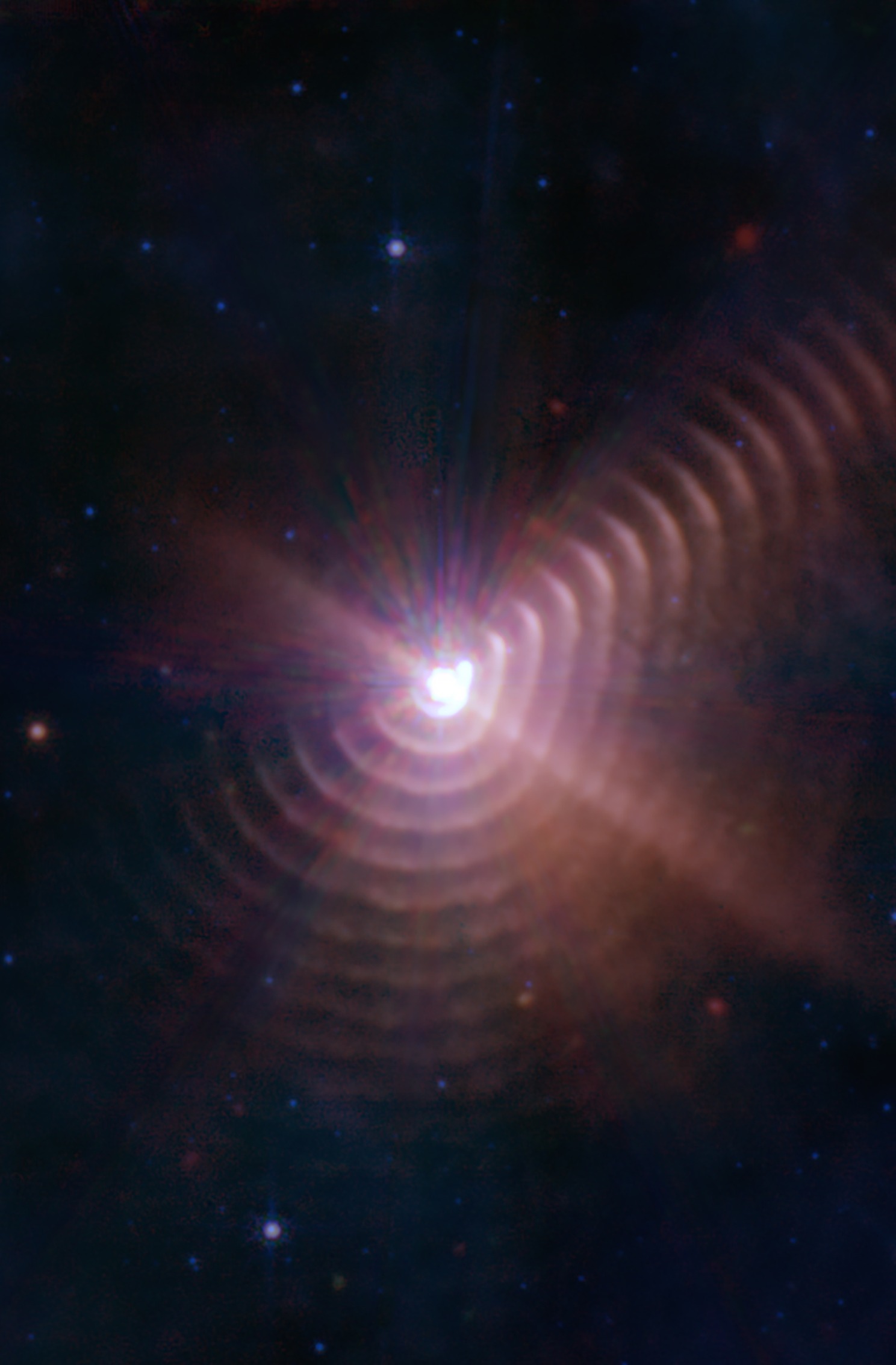 Dust Rings in the Wolf-Rayet 140 System — iPad Mini