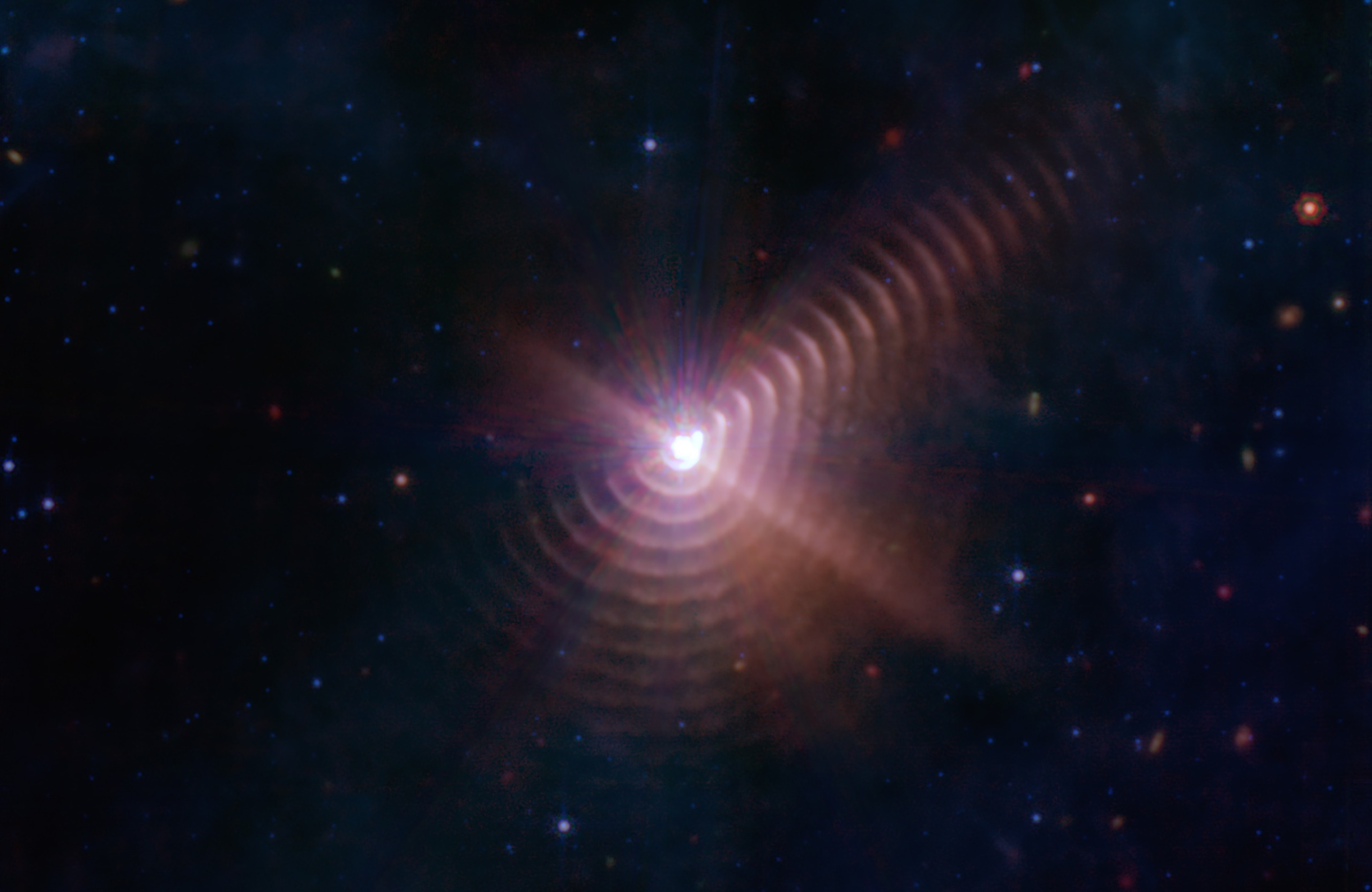 Dust Rings in the Wolf-Rayet 140 System — MacBook 13"